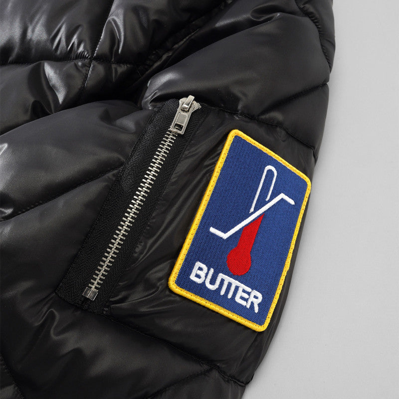 Butter Goods Temperature Bomber Jacket Black