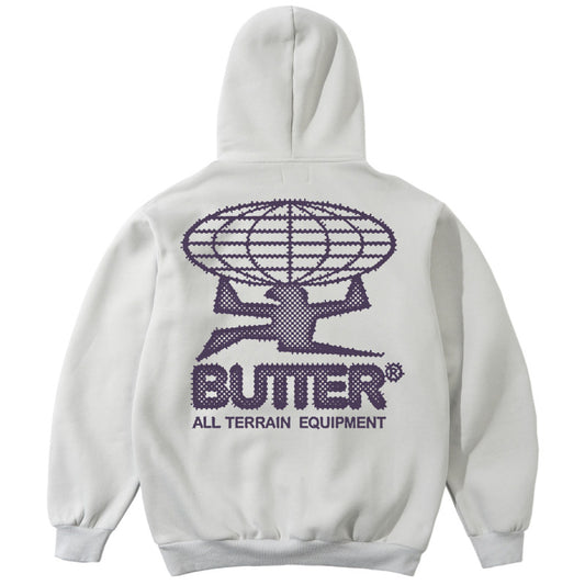 Butter Goods Terrain Hooded Sweater Cement