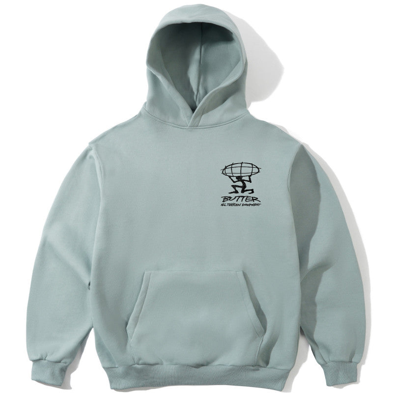 Butter Goods Terrain Hooded Sweater Dolphin