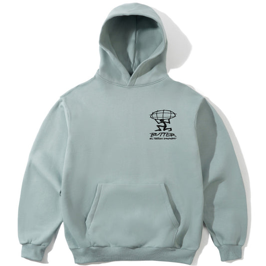 Butter Goods Terrain Hooded Sweater Dolphin