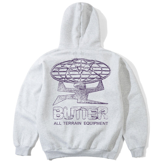 Butter Goods Terrain Hooded Sweater Ash