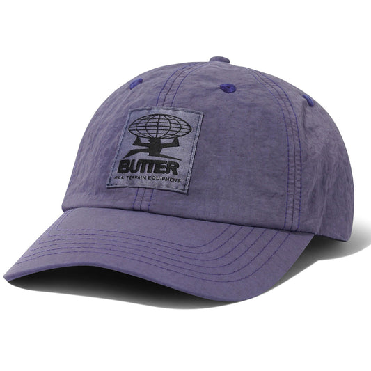 Butter Goods Terrain Overdyed 6 Panel Cap Grape