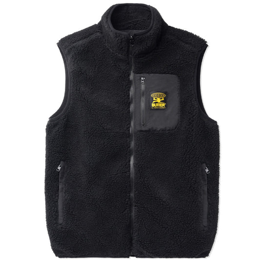 Butter Goods Terrain Reversible Vest Black