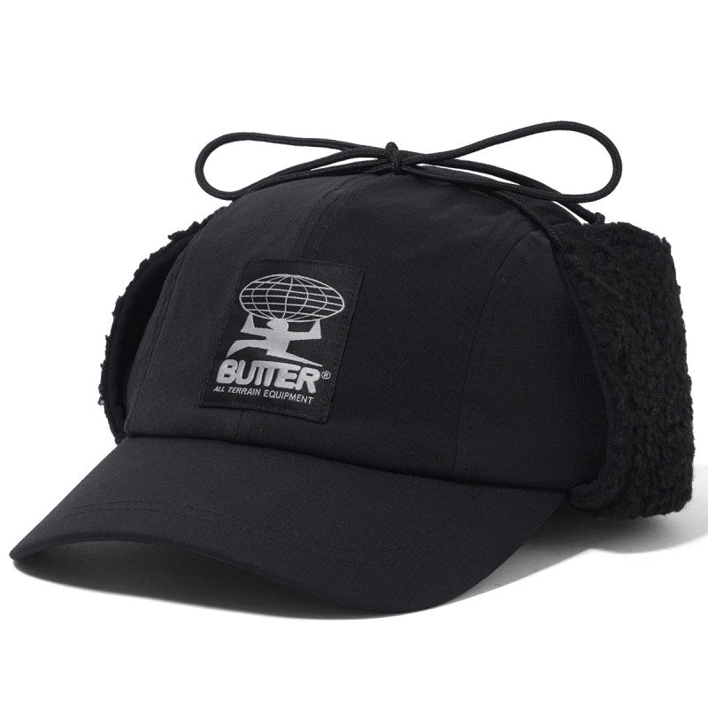 Butter Goods Terrain Ski 4 Panel Cap Black
