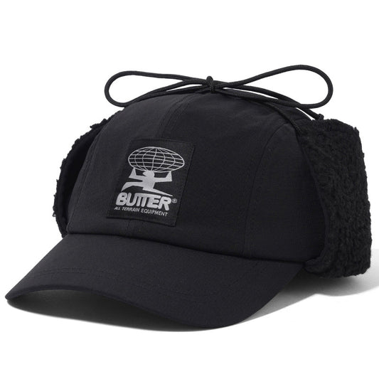 Butter Goods Terrain Ski 4 Panel Cap Black