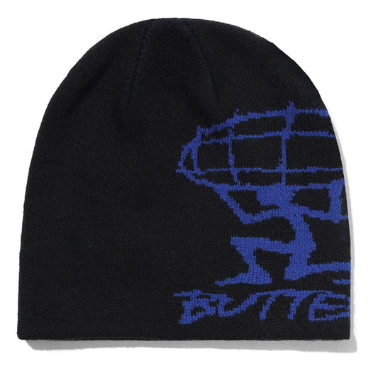 Butter Goods Terrain Skully Beanie Black