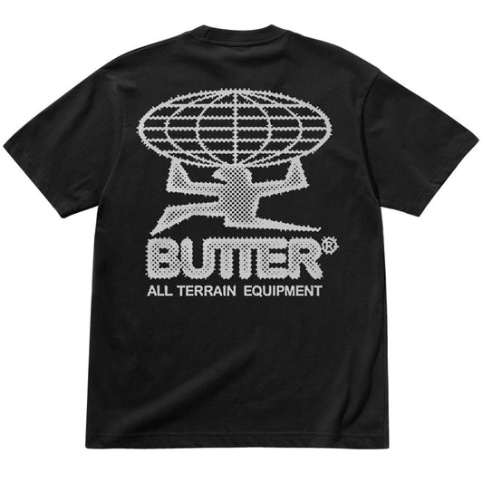 Butter Goods Terrain T-shirt Washed Black