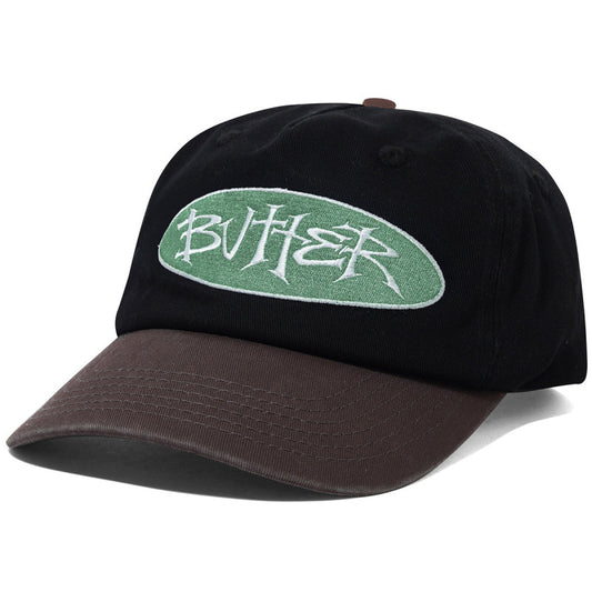 Butter Goods Tide 5 Panel Cap Washed Black / Dusk