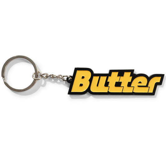 Butter Goods Transit Enamel Key Chain Yellow