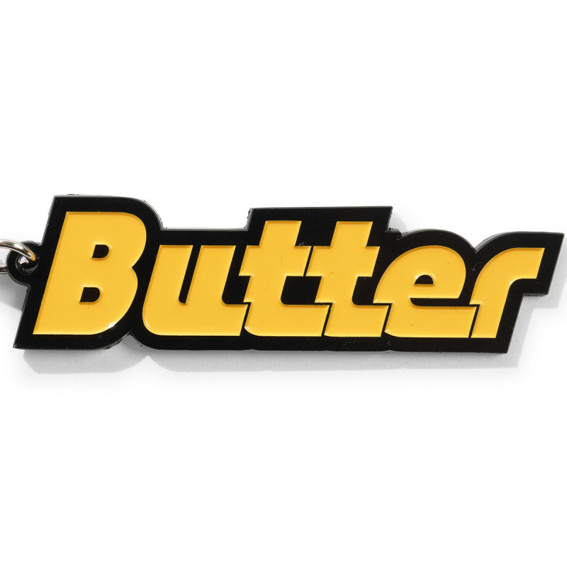 Butter Goods Transit Enamel Key Chain Yellow