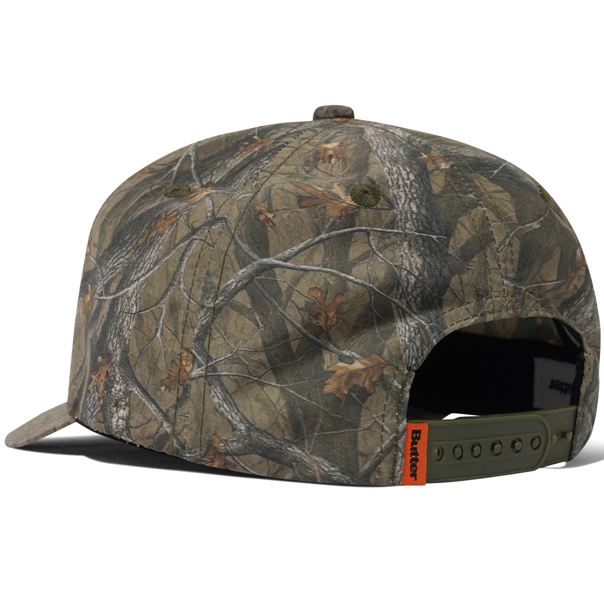 Butter Goods Warped 5 Panel Cap Forest Camo