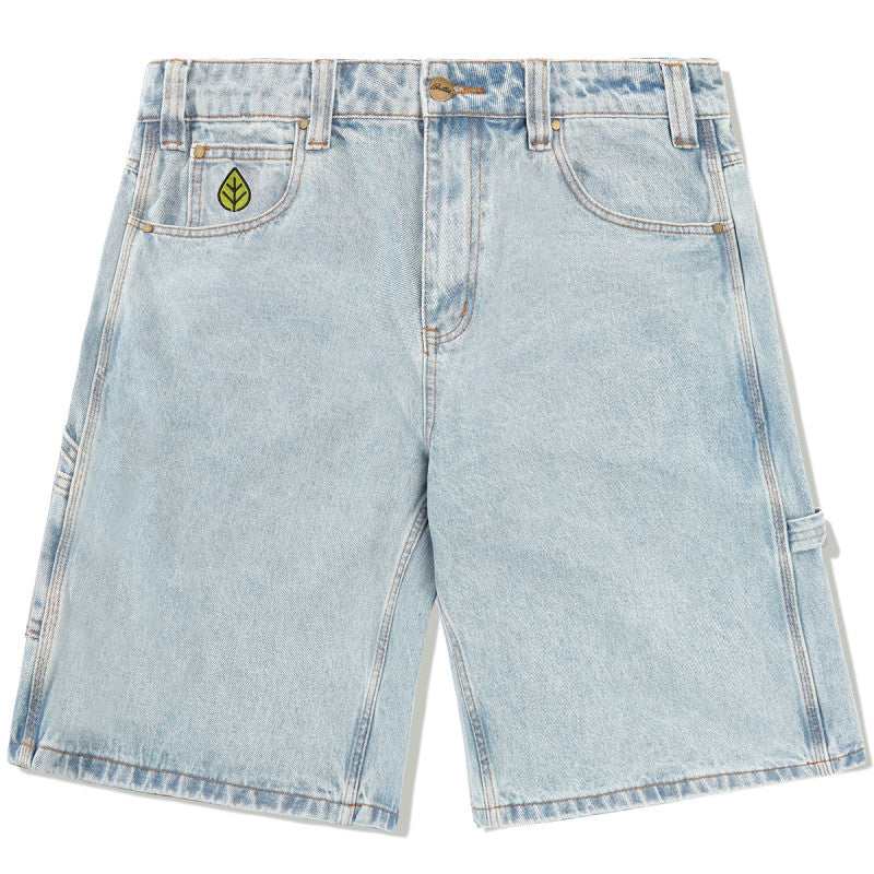 Butter Goods Weathergear Denim Shorts Faded Light Wash