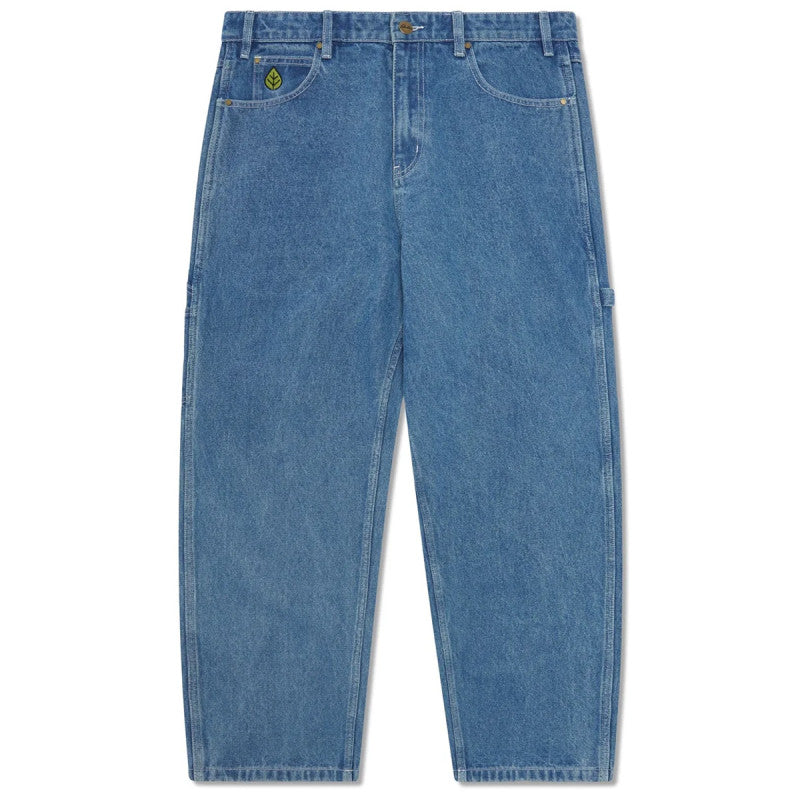 Butter Goods Weathergear Heavy Weight Denim Jeans Mid Blue