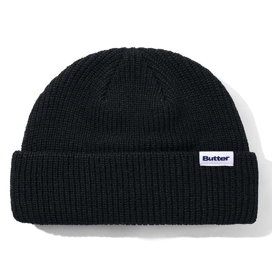 Butter Goods Wharfie Beanie Black
