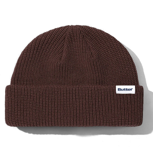 Butter Goods Wharfie Beanie Chocolate