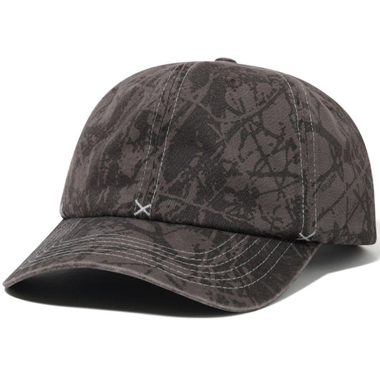 Butter Goods Woods Camo 6 Panel Cap Black