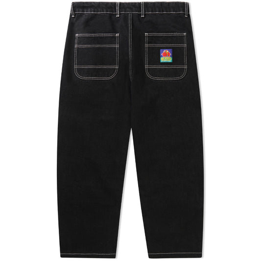 Butter Goods Work Double Knee Pants Washed Black