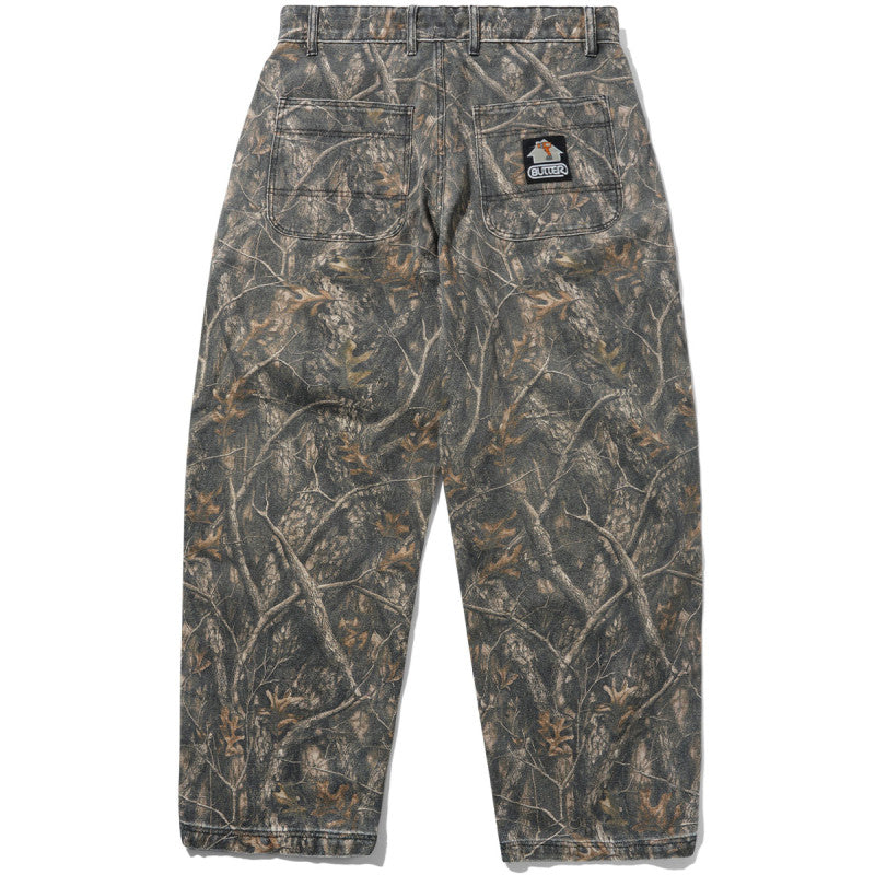 Butter Goods Work Pants Forest Camo