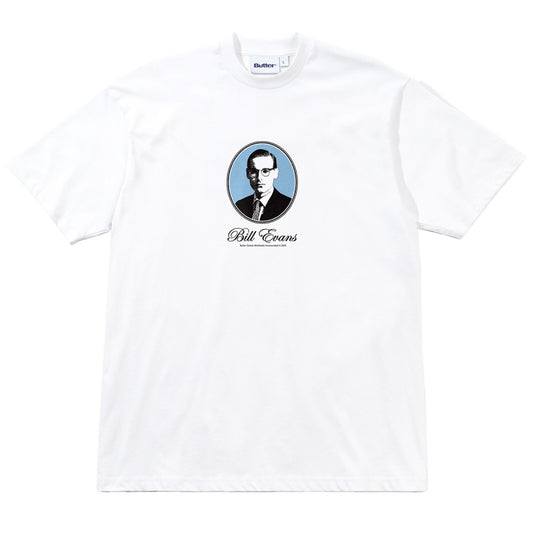Butter Goods x Bill Evans Crystal Notes T-shirt White