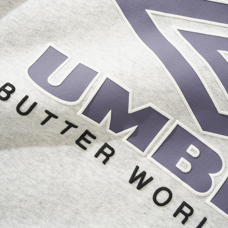 Butter Goods x Umbro Diamond Logo Crewneck Sweater Ash