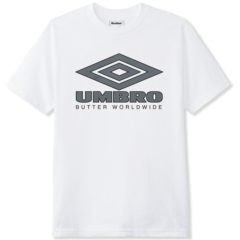 Butter Goods x Umbro Diamond Logo T-Shirt White