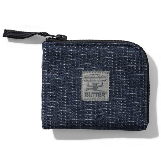 Butter Goods Zip Wallet Denim