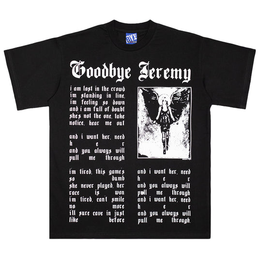 Bye Jeremy Angela T-Shirt Black