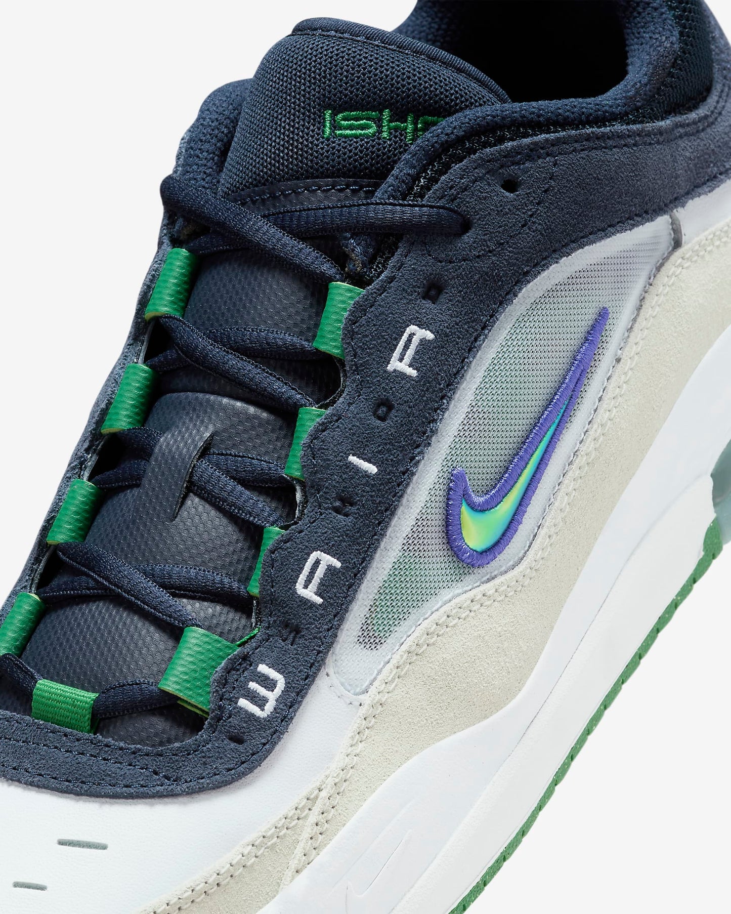 Nike SB Air Max Ishod White/Persian Violet/Obsidian/Pine Green