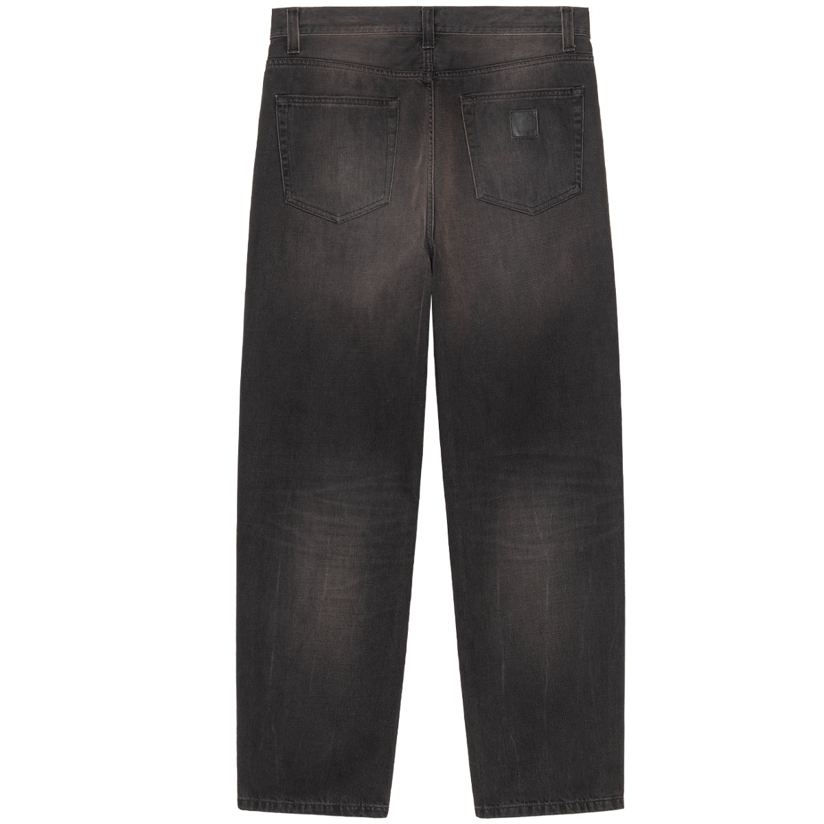 Carhartt WIP Aaron Pant Black Tobacco Used Wash