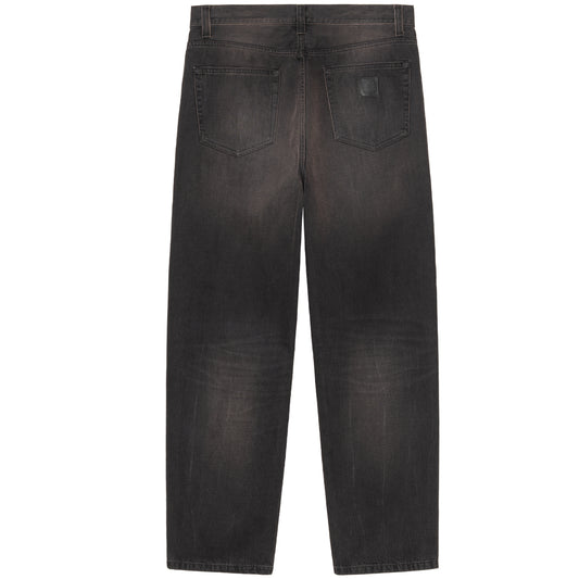 Carhartt WIP Aaron Pant Black Tobacco Used Wash