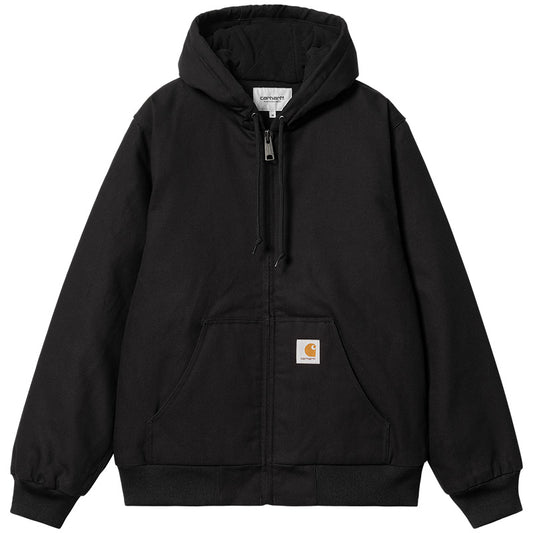 Carhartt WIP Active Jacket Black Heavy Stone Wash