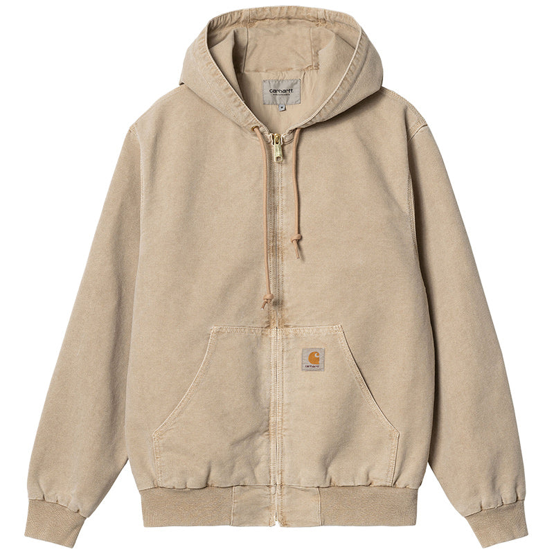 Carhartt WIP Active Jacket Dusty H Brown Faded