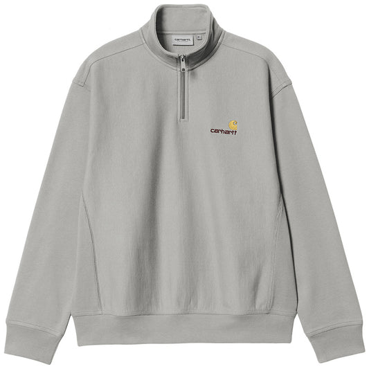 Carhartt WIP Half Zip American Script Sweater Marengo