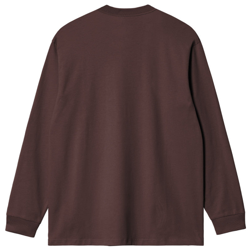 Carhartt WIP American Script Longsleeve T-Shirt Palisander