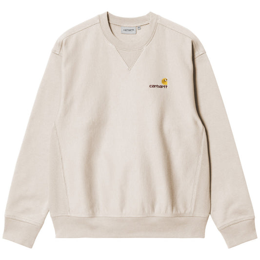 Carhartt WIP American Script Sweater Moonbeam