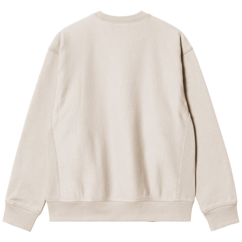 Carhartt WIP American Script Sweater Moonbeam