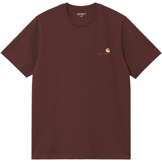 Carhartt WIP American Script T-Shirt Amarone