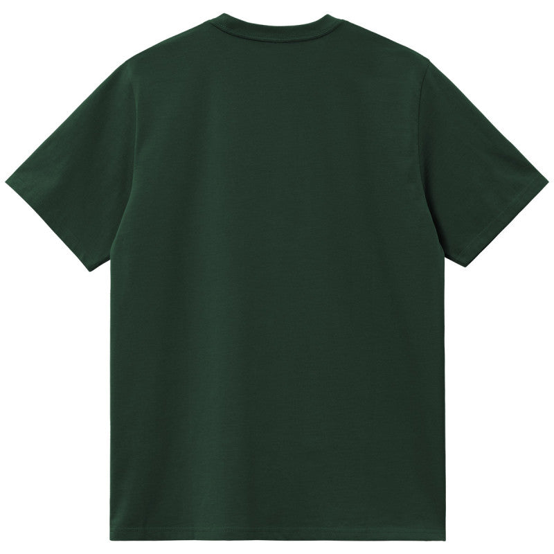 Carhartt WIP American Script T-Shirt Conifer