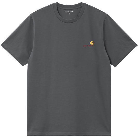 Carhartt WIP American Script T-Shirt Graphite