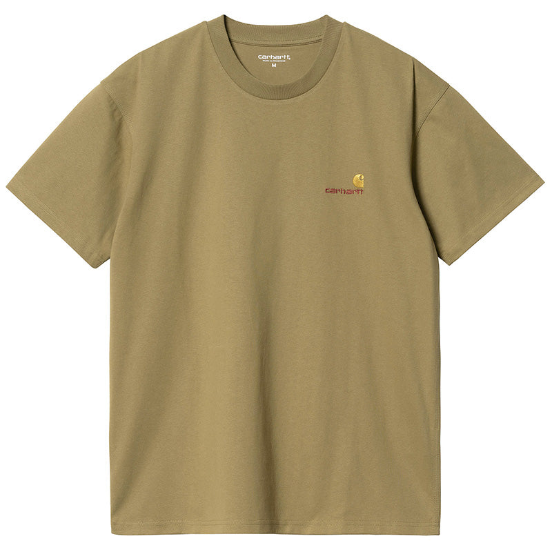 Carhartt WIP American Script T-Shirt Larch