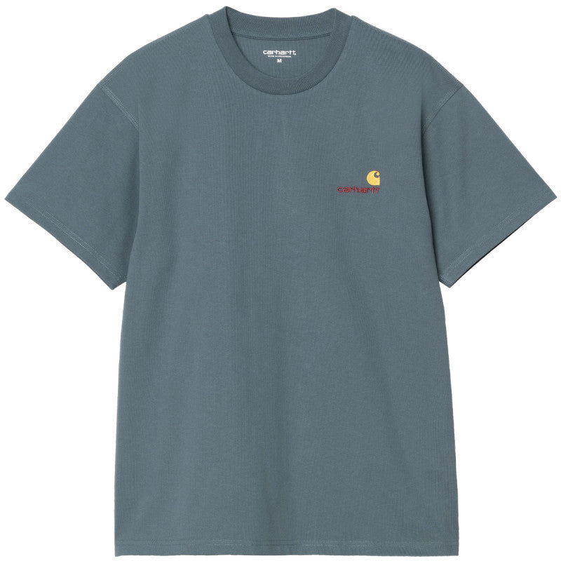 Carhartt WIP American Script T-Shirt Office Blue