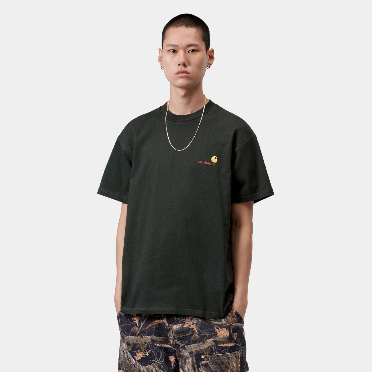 Carhartt WIP American Script T-Shirt Raven