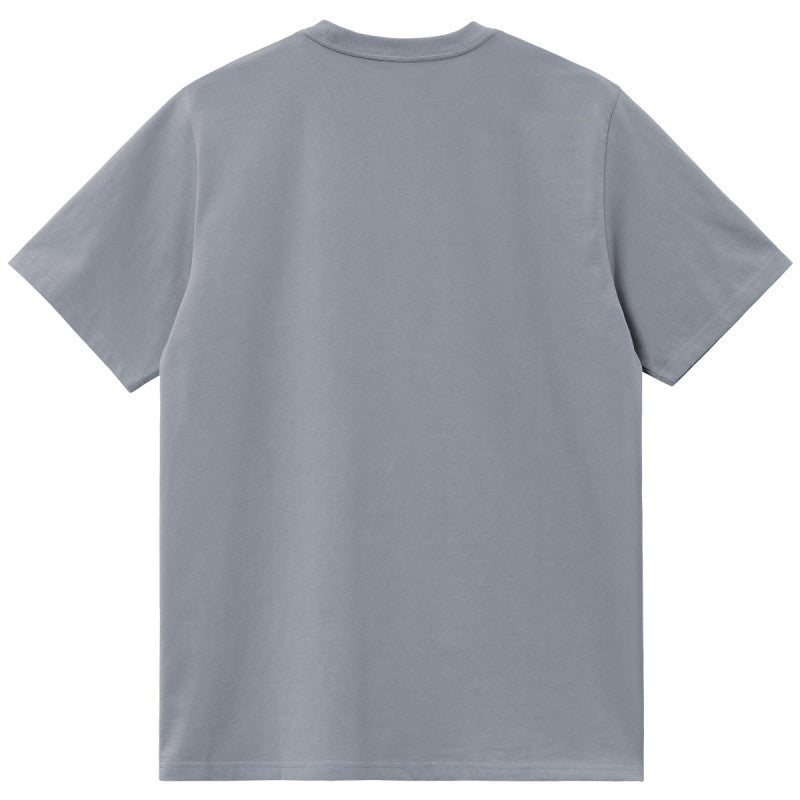 Carhartt WIP American Script T-Shirt Shady Blue