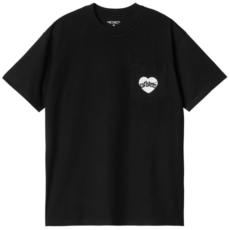 Carhartt WIP Amour Pocket T-Shirt Black/White