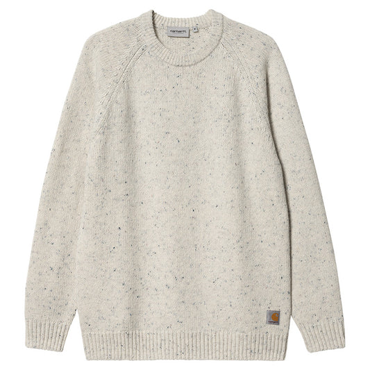 Carhartt WIP Anglistic Sweater Speckled Salt