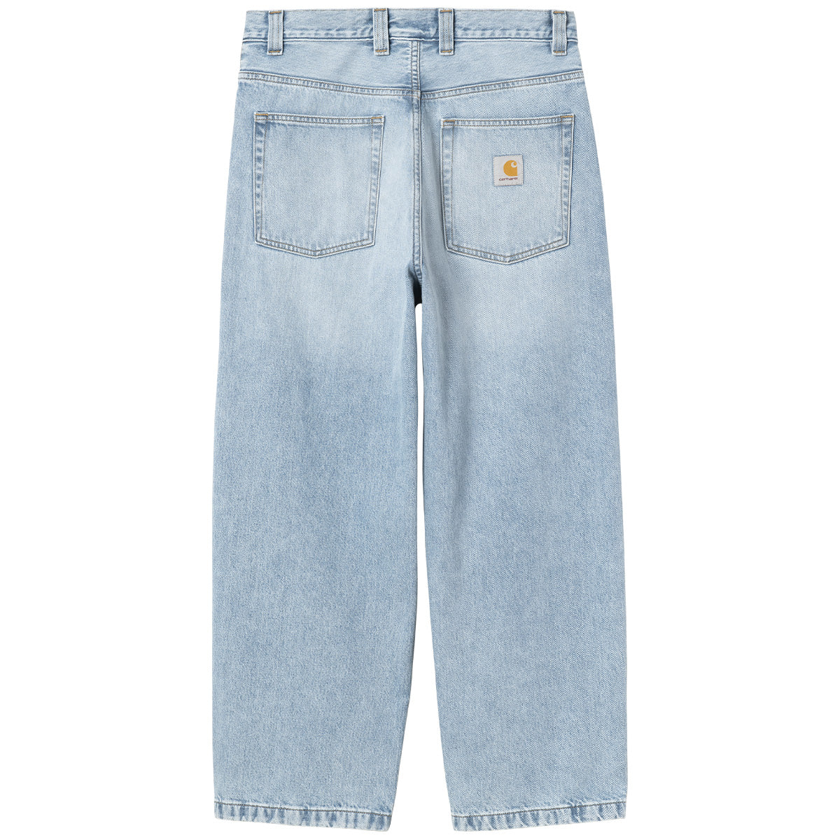 Carhartt WIP Brandon Pant Blue Heavy Worn Bleached