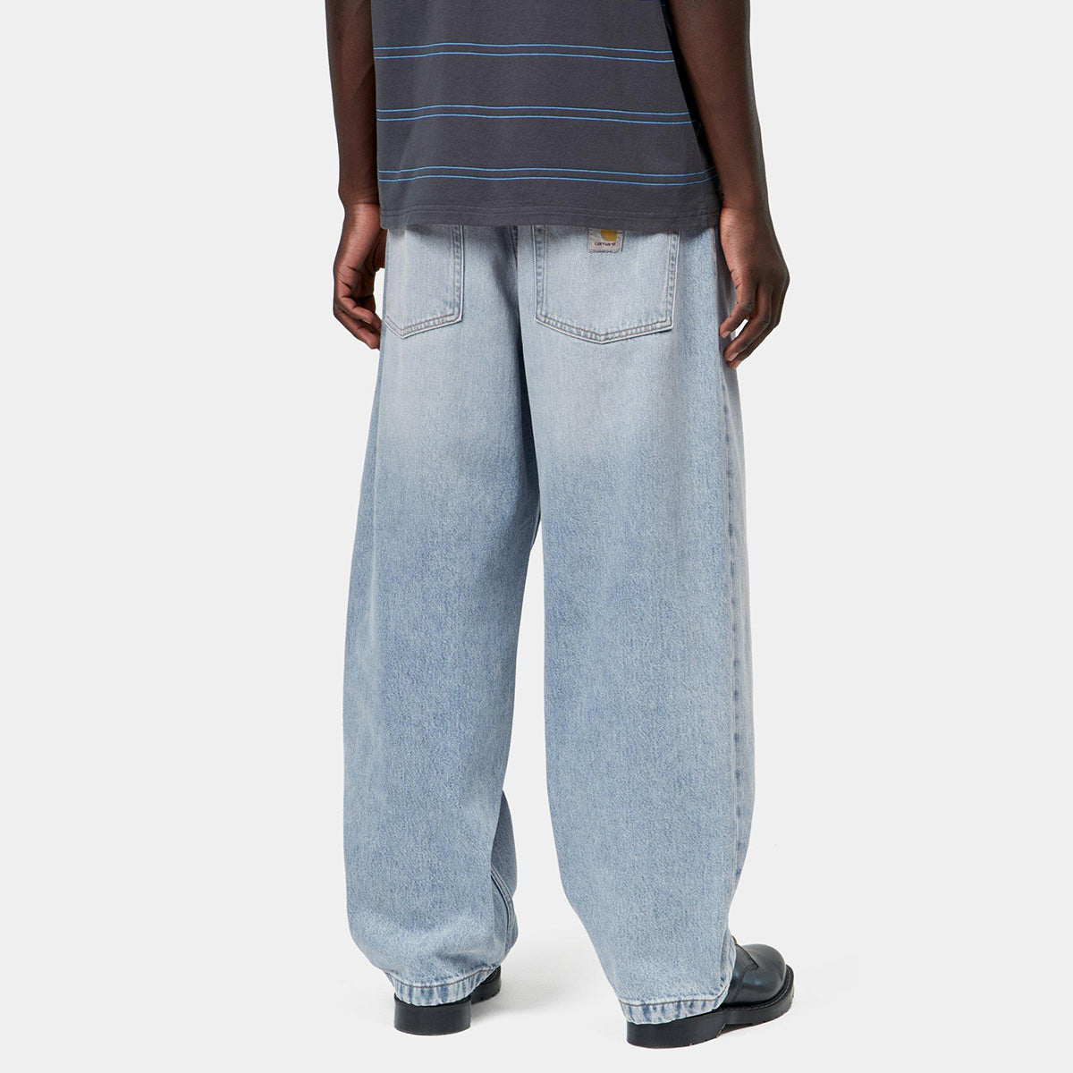 Carhartt WIP Brandon Pant Blue Heavy Worn Bleached