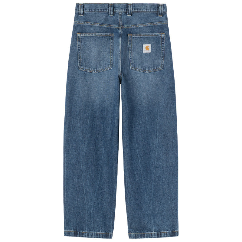 Carhartt WIP Brandon Pant Blue Marble Used Wash