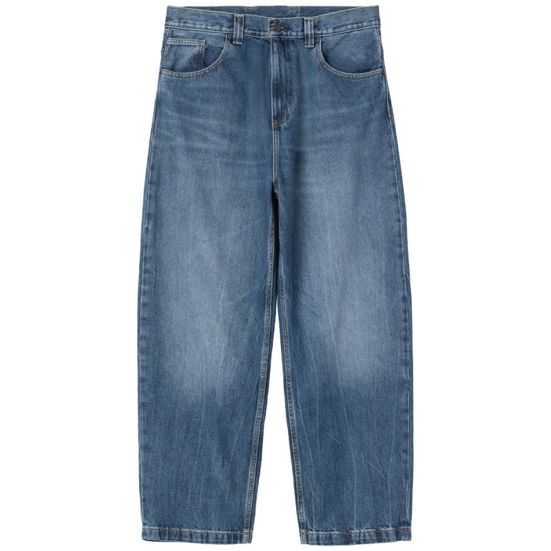 Carhartt WIP Brandon Pant Blue Marble Used Wash