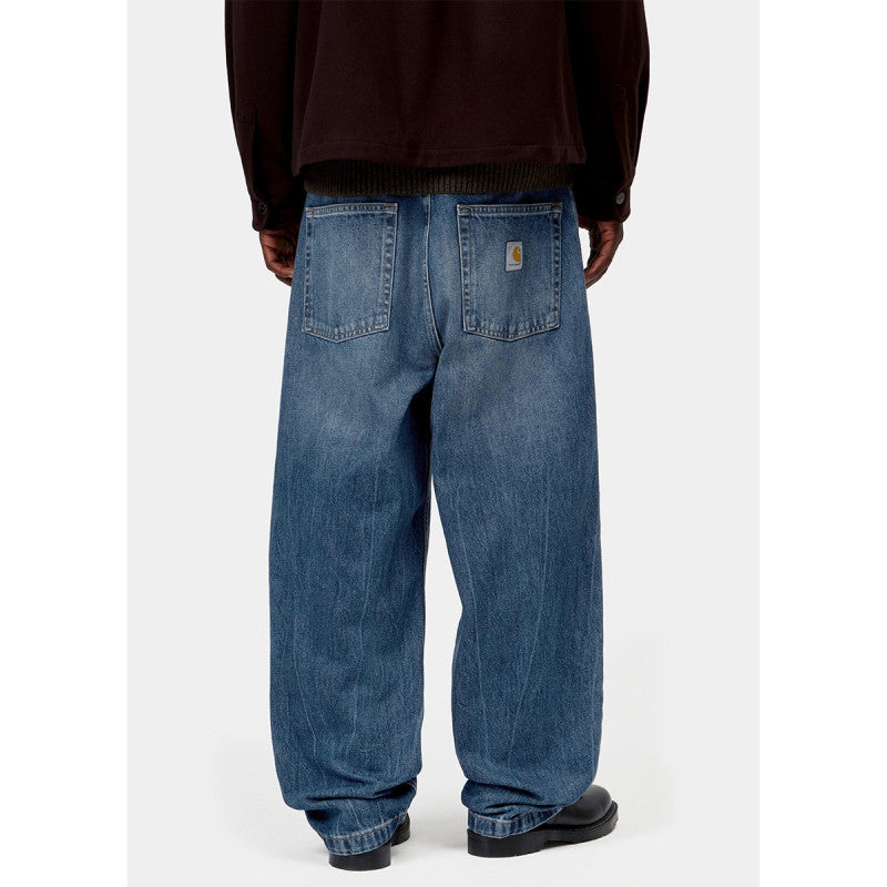 Carhartt WIP Brandon Pant Blue Marble Used Wash